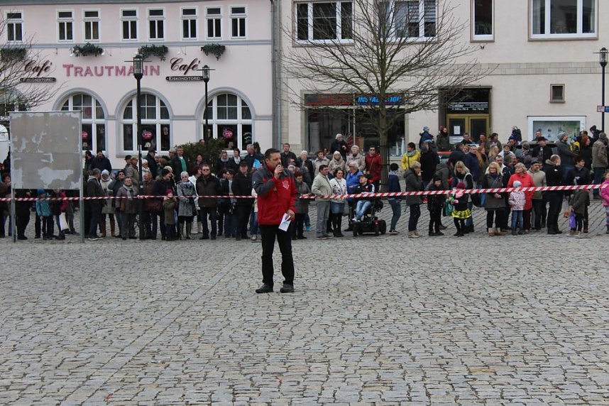 Auf dem Anger gefeiert
