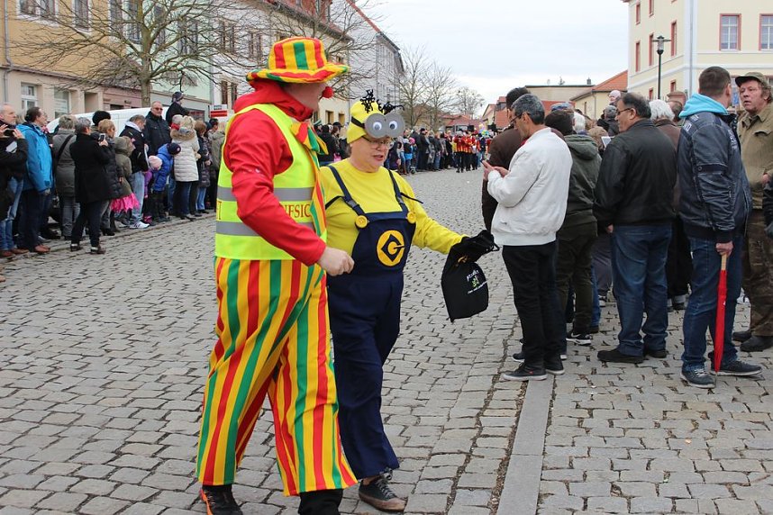 Auf dem Anger gefeiert