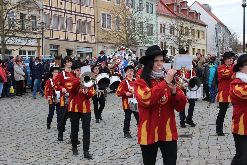 Auf dem Anger gefeiert