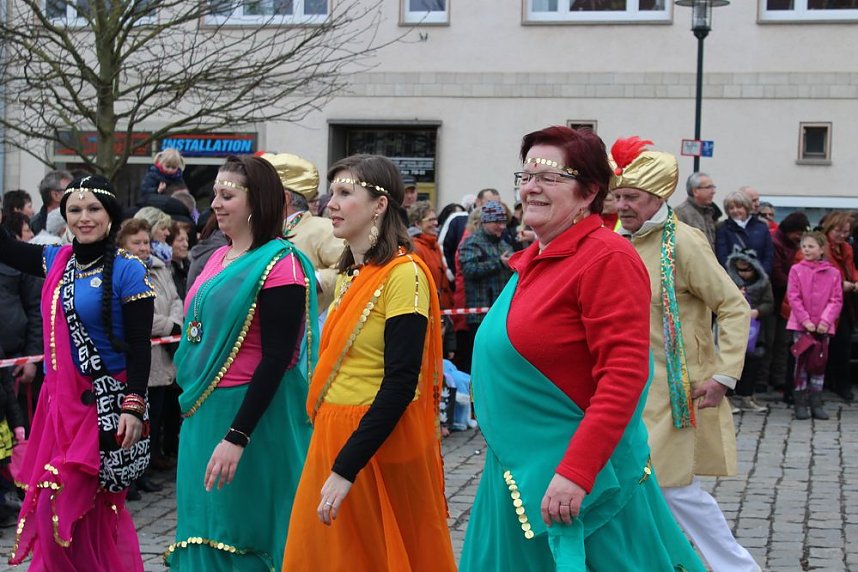 Auf dem Anger gefeiert