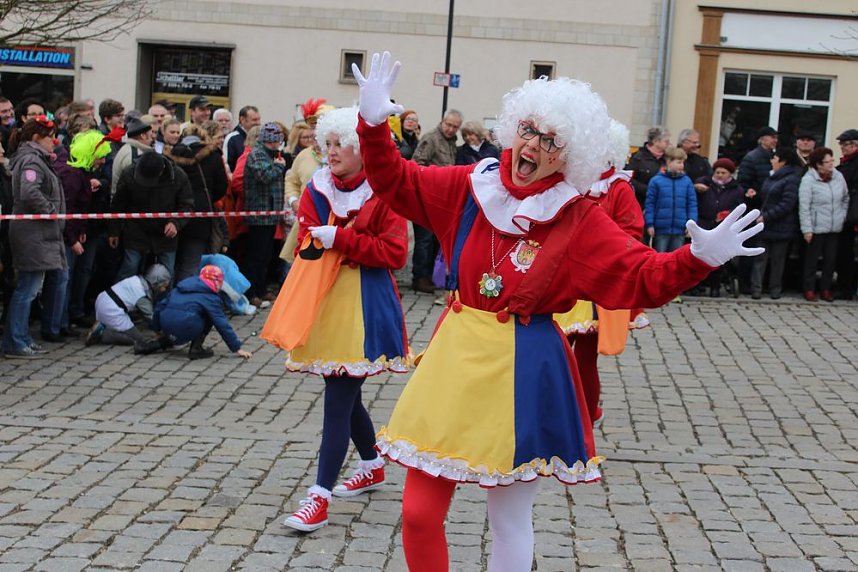 Auf dem Anger gefeiert