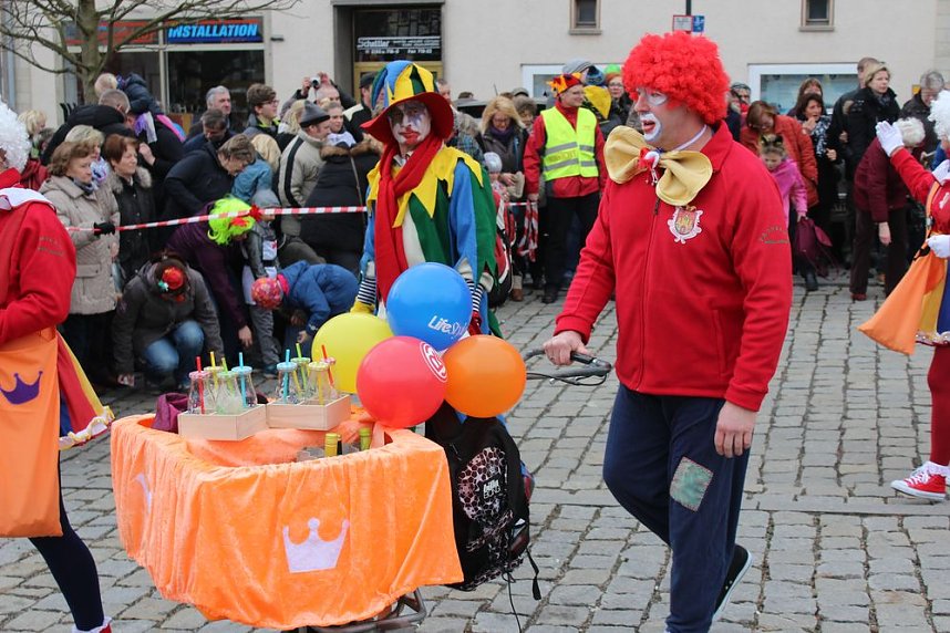 Auf dem Anger gefeiert