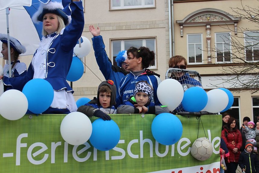 Auf dem Anger gefeiert