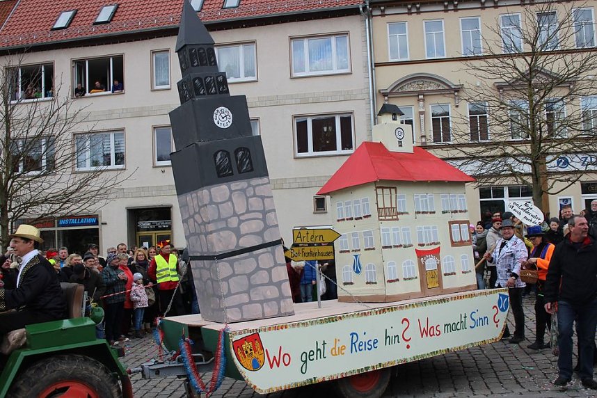 Auf dem Anger gefeiert