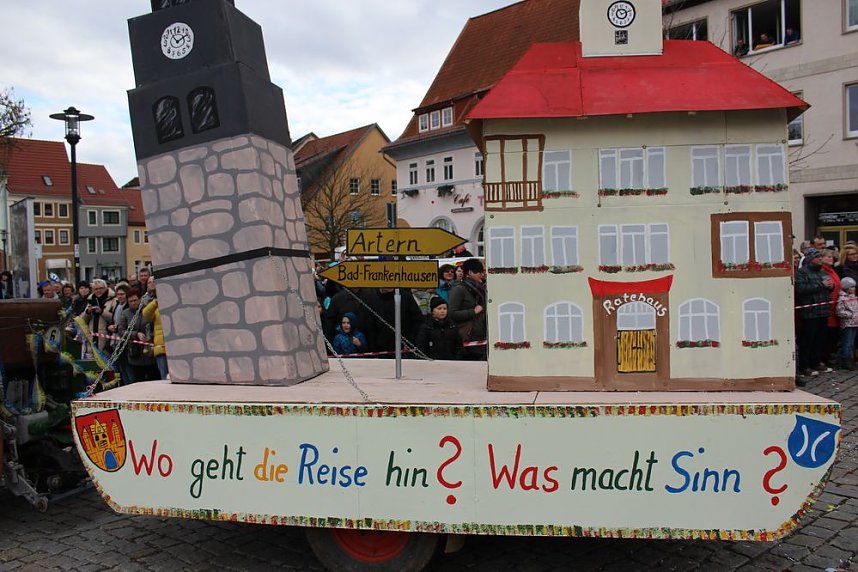 Auf dem Anger gefeiert