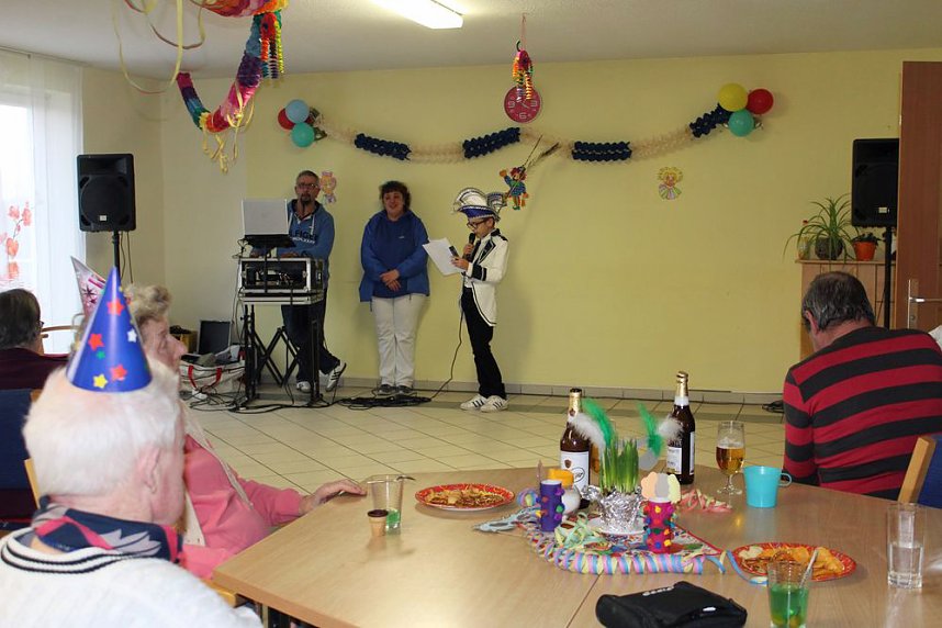 Blau-Weiss bei Senioren