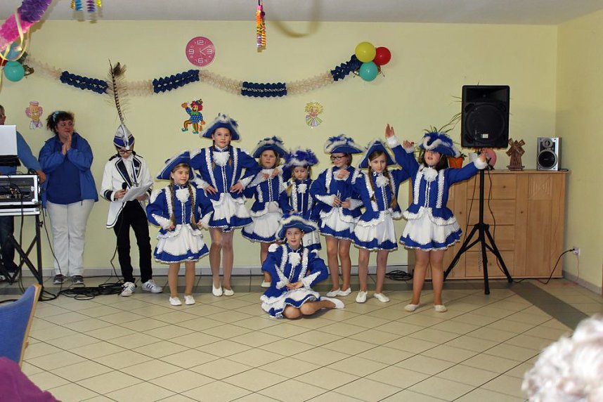 Blau-Weiss bei Senioren