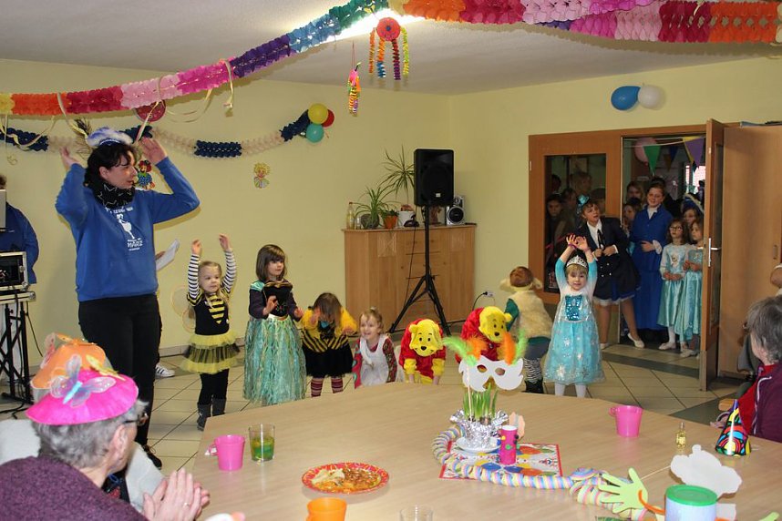 Blau-Weiss bei Senioren