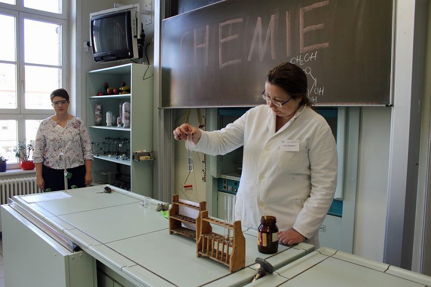 Das Scholl-Gymnasium am Samstag