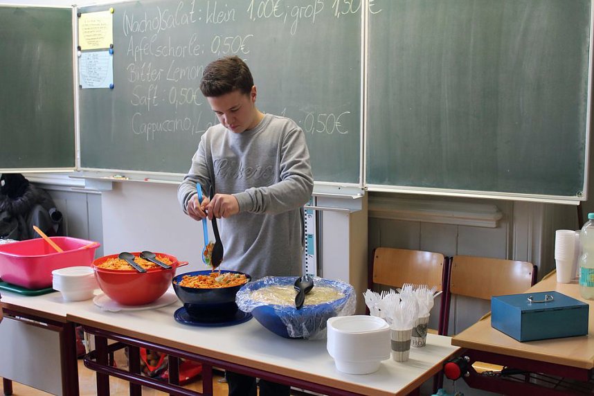 Das Scholl-Gymnasium am Samstag