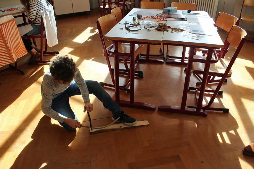 Das Scholl-Gymnasium am Samstag