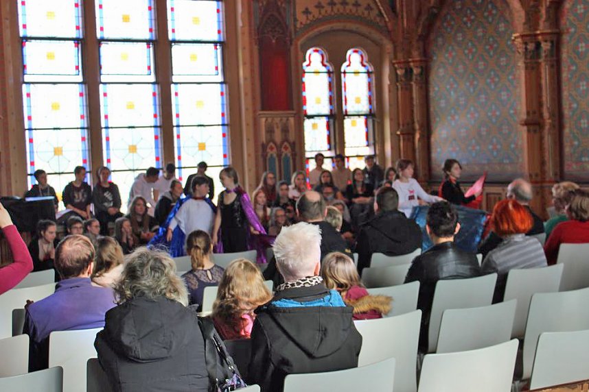 Das Scholl-Gymnasium am Samstag