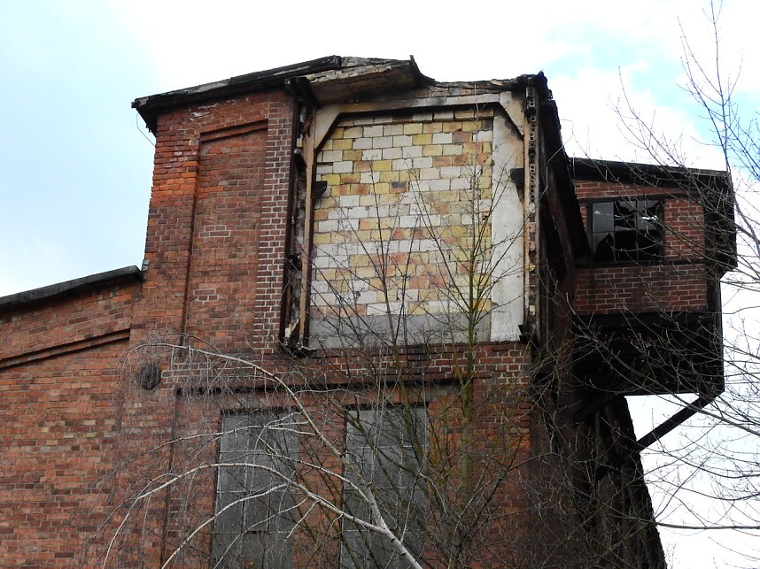 Peter Blei in der Brikettfabrik