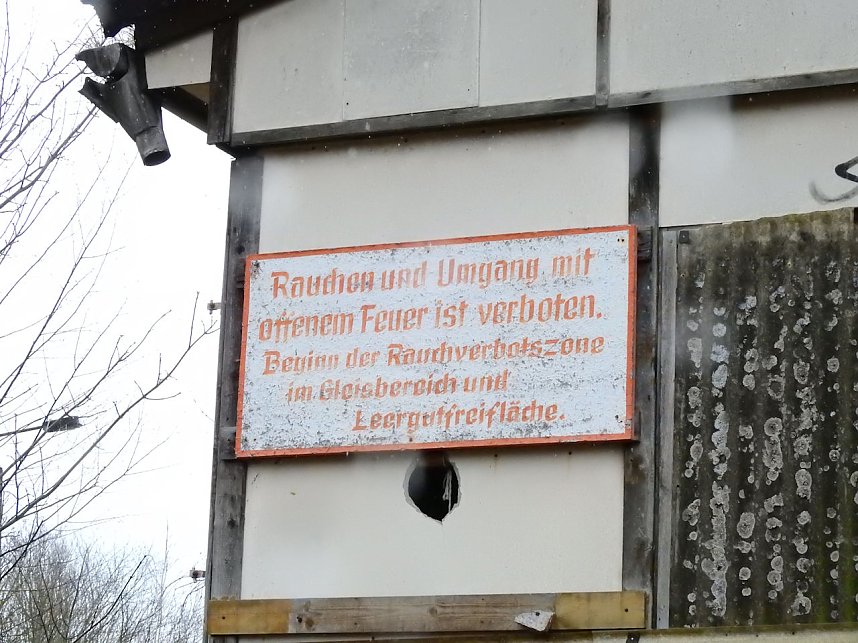 Peter Blei in der Brikettfabrik