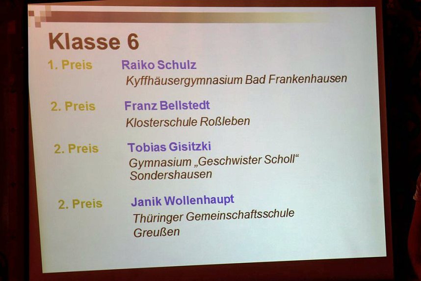 Matheasse ausgezeichnet