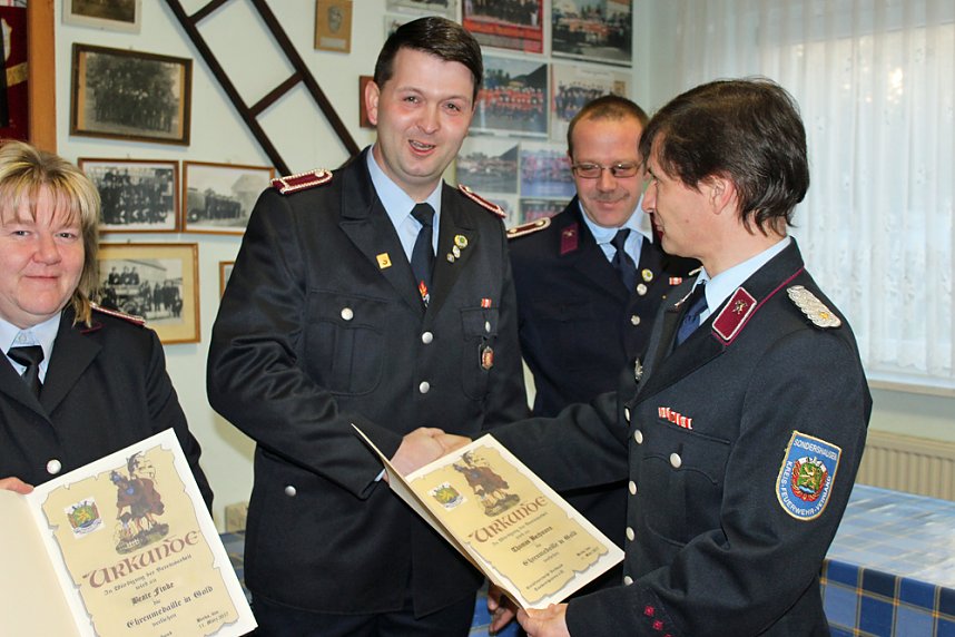 Jahreshauptversammlung bei der FFW Berka