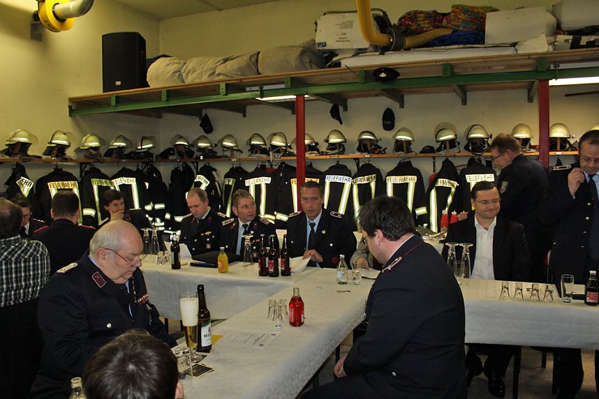 Jahreshauptversammlung bei der FFW Berka