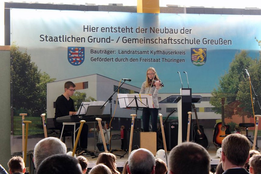 Gr&ouml;&szlig;ter Spatenstich f&uuml;r gr&ouml;&szlig;ten Eigenbau des Kyffh&auml;userkreises