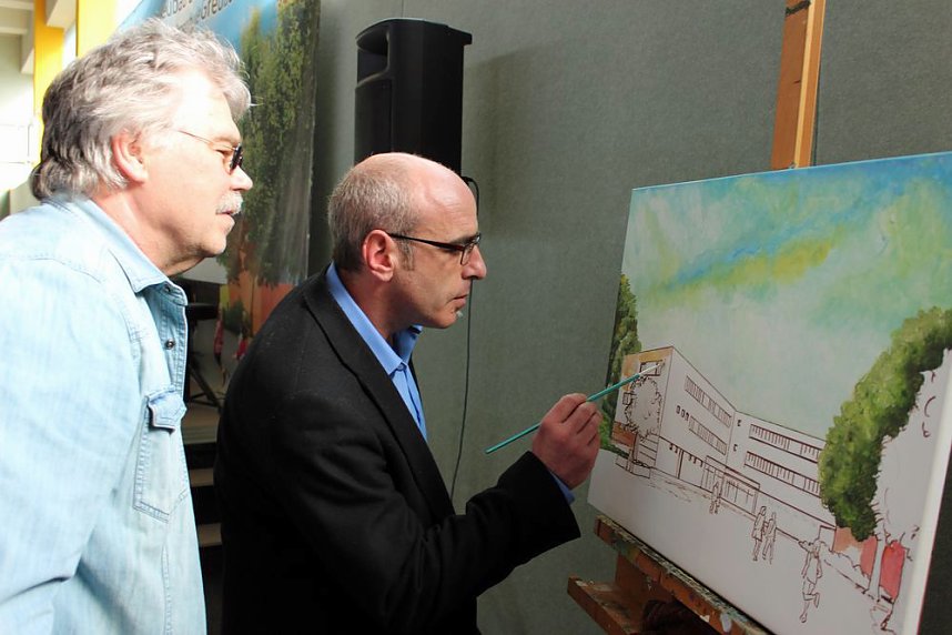 Gr&ouml;&szlig;ter Spatenstich f&uuml;r gr&ouml;&szlig;ten Eigenbau des Kyffh&auml;userkreises