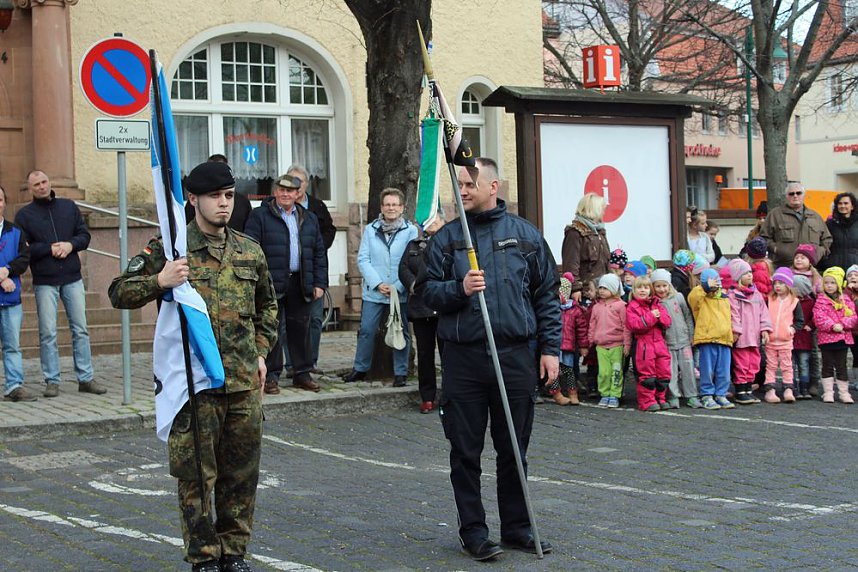 Patenschaft mit Panzerkompanie besiegelt
