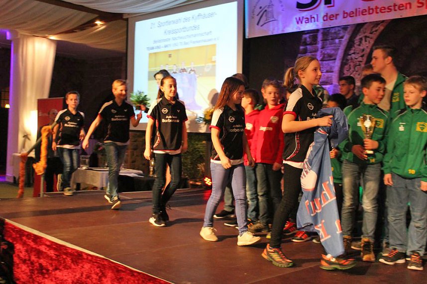 Beliebteste Nachwuchssportler des Kyffh&auml;userkreises