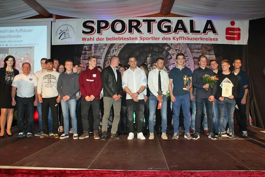 Beliebteste Sportler des Kyffh&auml;userkreises 2016/17