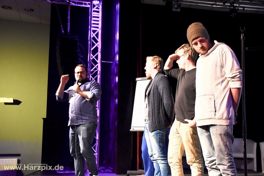 Poetry Slam im Clubhaus