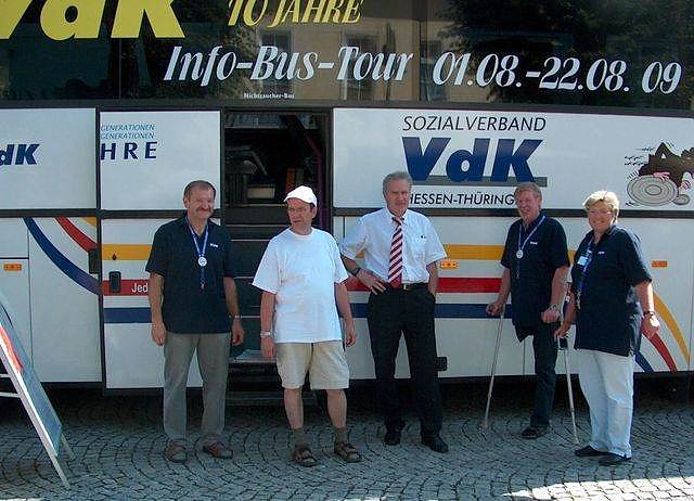 Aktion Infobus Greu&szlig;en