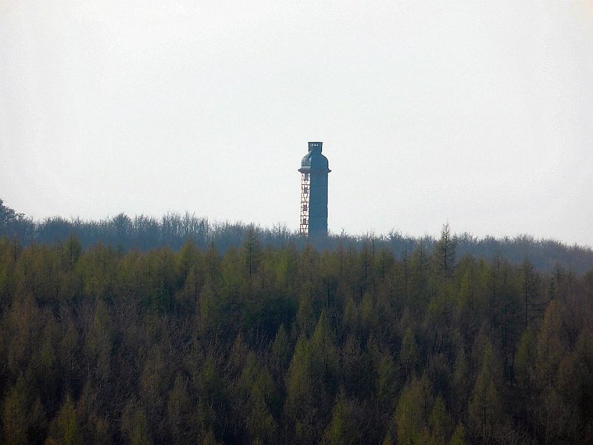 1. April Bismarckturm ge&ouml;ffnet