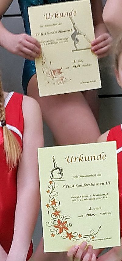 Turnerinnen erfolgreich