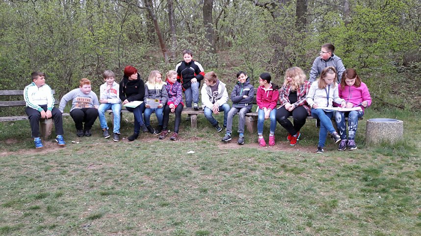 Osterspa&szlig; mit den 5.Klassen