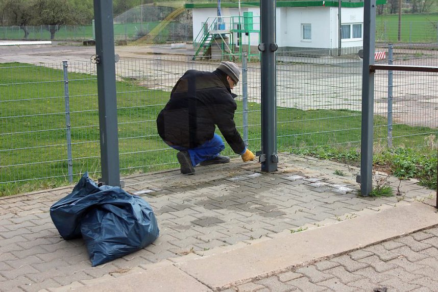 S&auml;uberungsaktion in Sondershausen