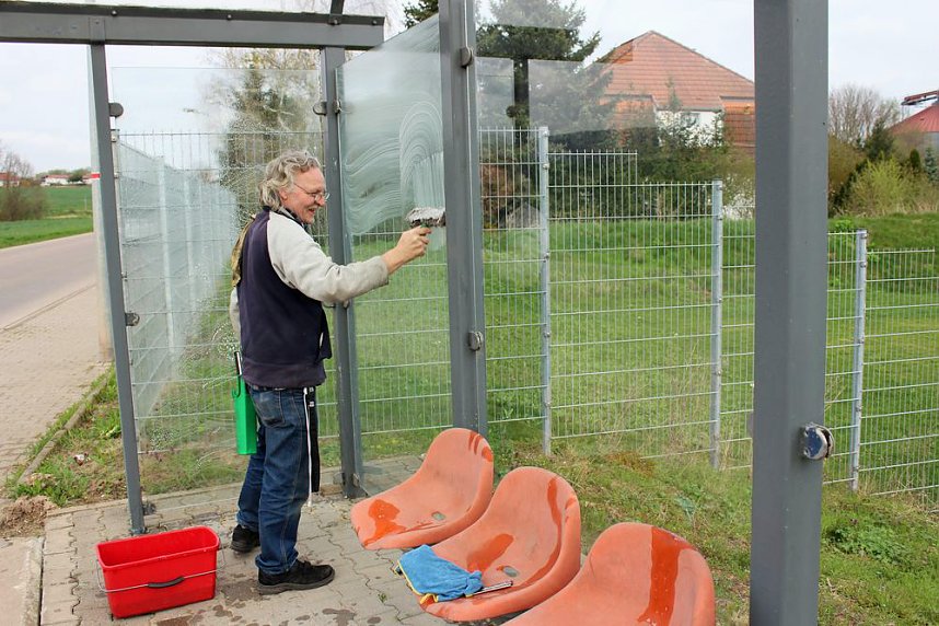 S&auml;uberungsaktion in Sondershausen