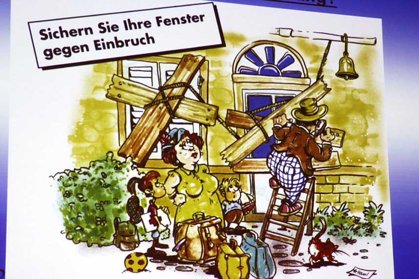 Vortrag der Kripo bei Alterskameraden