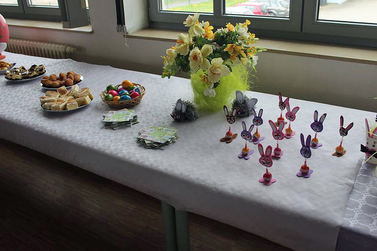 Osterhase war schon da