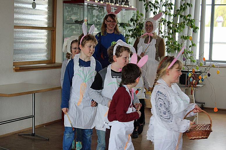 Osterhase war schon da