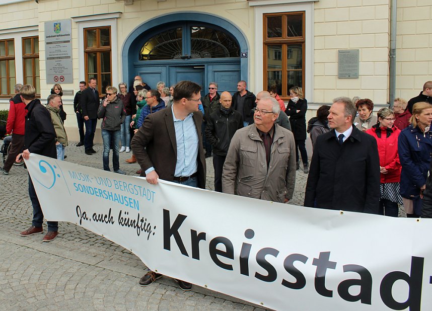 Demo f&uuml;r Erhalt Kreissitz
