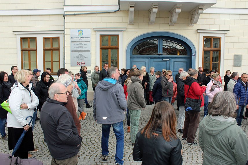 Demo f&uuml;r Erhalt Kreissitz