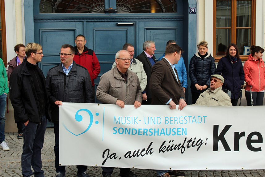 Demo f&uuml;r Erhalt Kreissitz