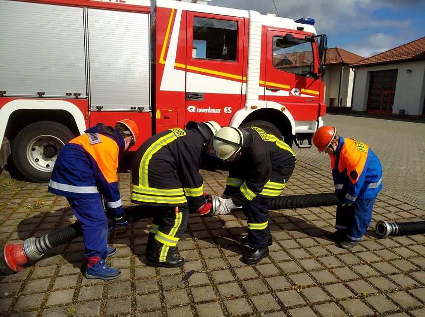 &Uuml;ber den Zaun gestiegen