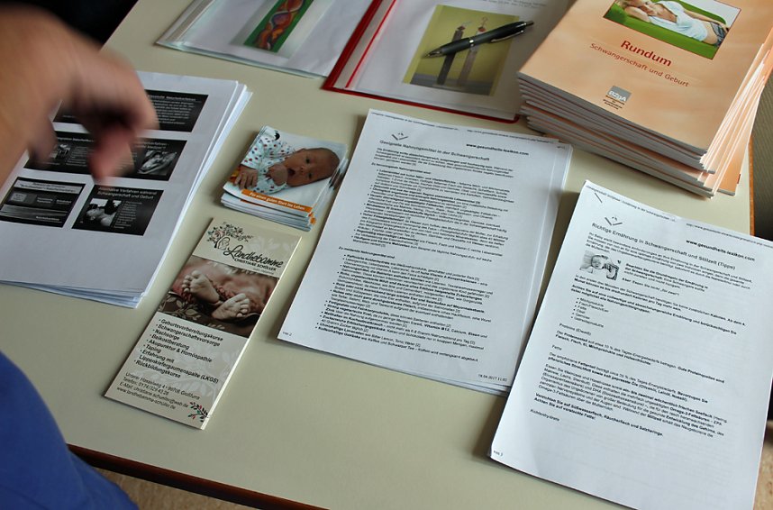 Andrang in der Geburtsklinik