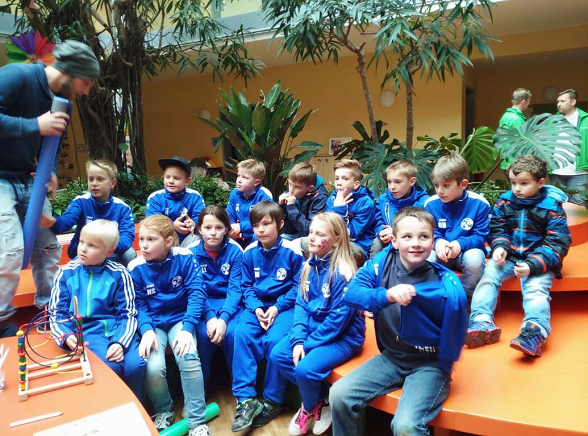 Spenden&uuml;bergabe im Kinderhospiz