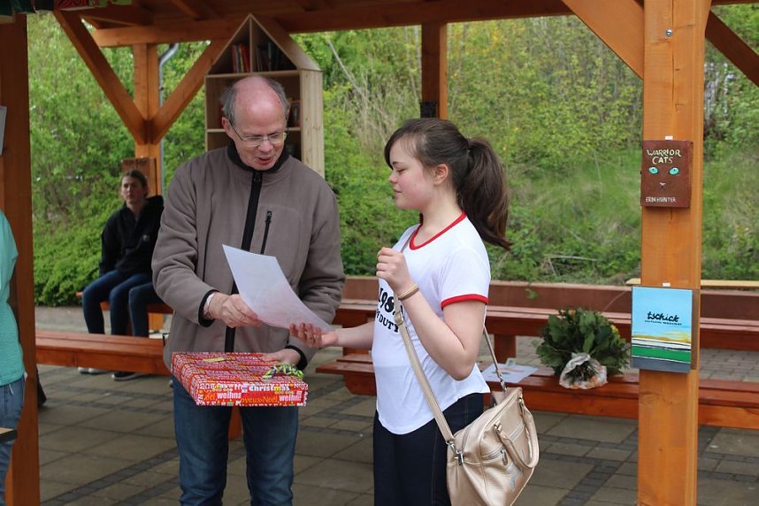 Lesegarten in der &Ouml;stertalschule er&ouml;ffnet