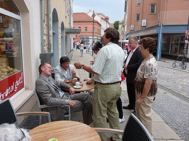Wahlkampftour Die Linke Bodo Ramelow
