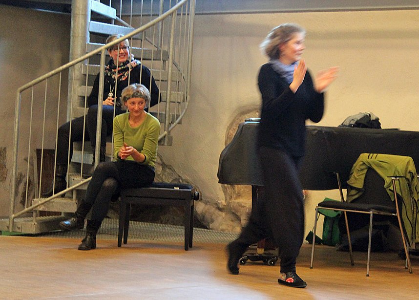 Der Rhythmus riss mit