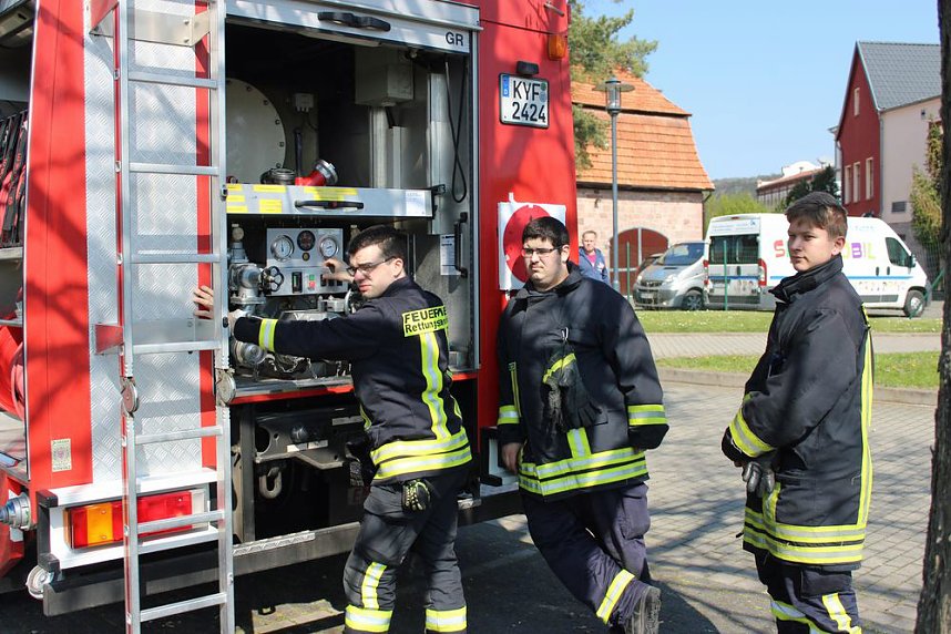 Ganzes Flugzeug dabei