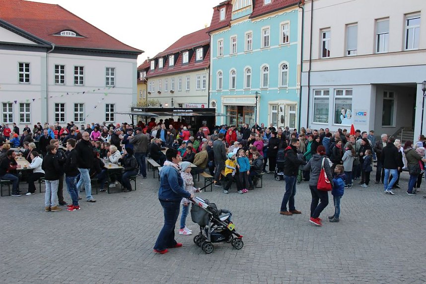 Fackelumzug in Bad Frankenhausen