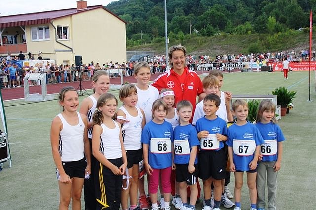 Steffi Nerius auf dem G&ouml;ldner