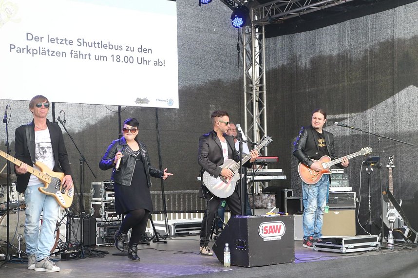 Titan RT - die l&auml;ngste Fu&szlig;g&auml;ngerh&auml;ngebr&uuml;cke der Welt wurde heute im Harz er&ouml;ffnet