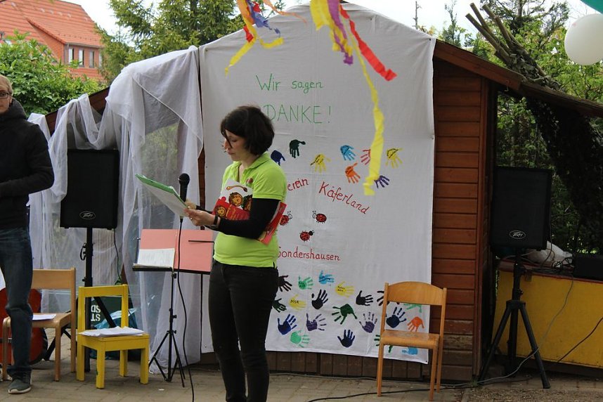 Einweihungsfeier im "K&auml;ferland"